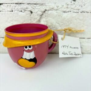 Vintage 70’s Pillsbury Ruddi Tuddi Frutti Raspberry Cup